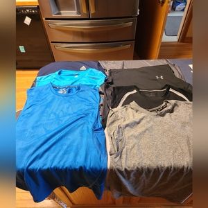 7 - men's work out tanks EUC